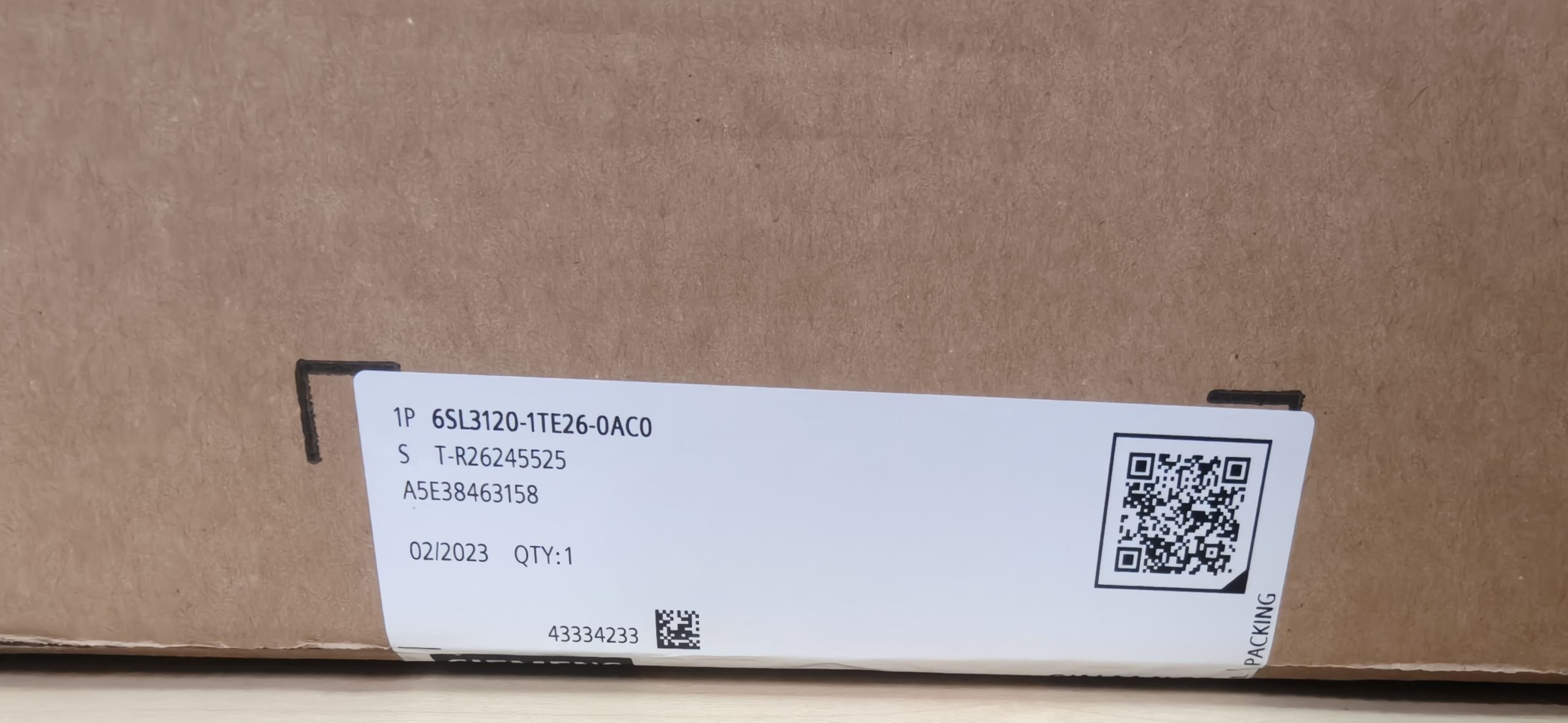SIEMENS 6SL3120-1TE26-0AC0 - Image 2